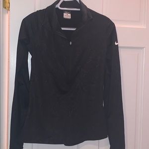 Black Snake skin Nike Pro Dri-Fit Quarter Zip